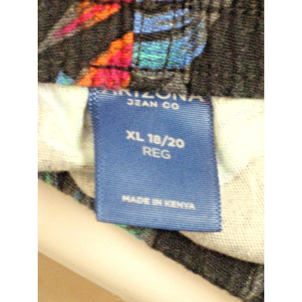 Boys Arizona Jean Co. Aloha Floral Unlined Swim Board Shorts sz XL(18-20)x 11